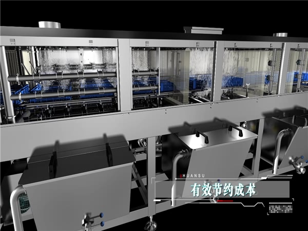 廠家供應(yīng)新一代周轉(zhuǎn)箱清洗機(jī)，塑料筐，托盤清洗，洗筐機(jī)設(shè)備