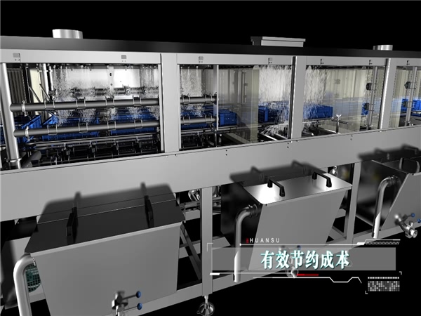 廠家供應(yīng)新一代周轉(zhuǎn)箱清洗機(jī)，塑料筐，托盤清洗，洗筐機(jī)設(shè)備