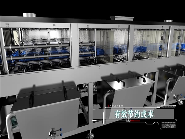 廠家供應(yīng)新一代周轉(zhuǎn)箱清洗機(jī)，塑料筐，托盤清洗，洗筐機(jī)設(shè)備