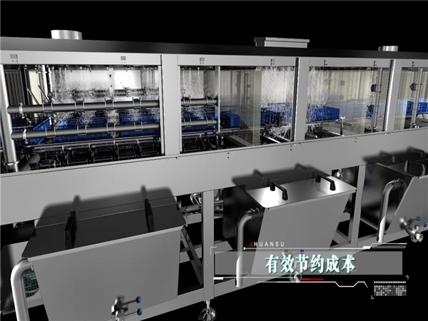 全自動(dòng)洗筐機(jī)，大洋牌周轉(zhuǎn)箱清洗機(jī)，啤酒筐清洗機(jī)