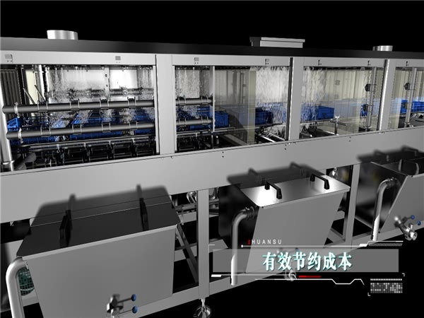 洗筐機(jī)，塑料筐清洗機(jī)，周轉(zhuǎn)箱清洗機(jī)高壓噴淋清洗機(jī)