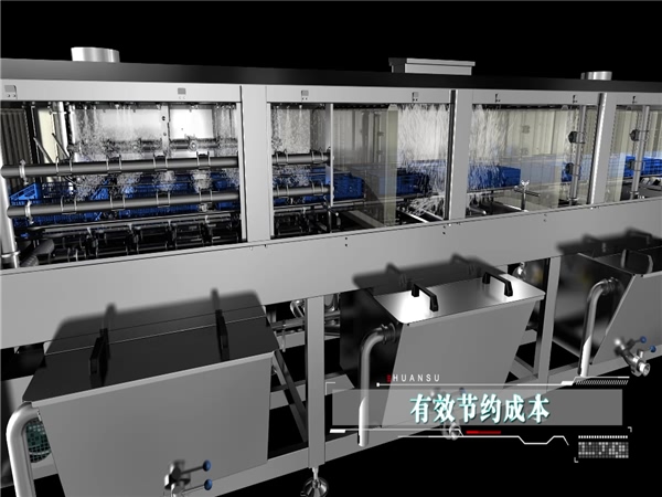 周轉箱清洗機，生豬加工系列產(chǎn)品，屠宰及肉類初加工設備