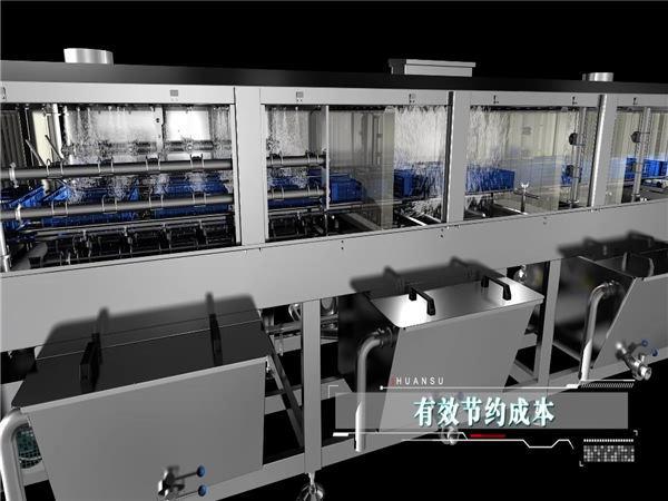 供應(yīng)洗筐機(jī)，周轉(zhuǎn)箱清洗機(jī)，全自動(dòng)洗框設(shè)備，環(huán)速洗筐機(jī)價(jià)格
