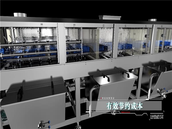 專業(yè)銷售塑料筐清洗機(jī)，周轉(zhuǎn)箱清洗機(jī)，高壓噴淋洗筐機(jī)